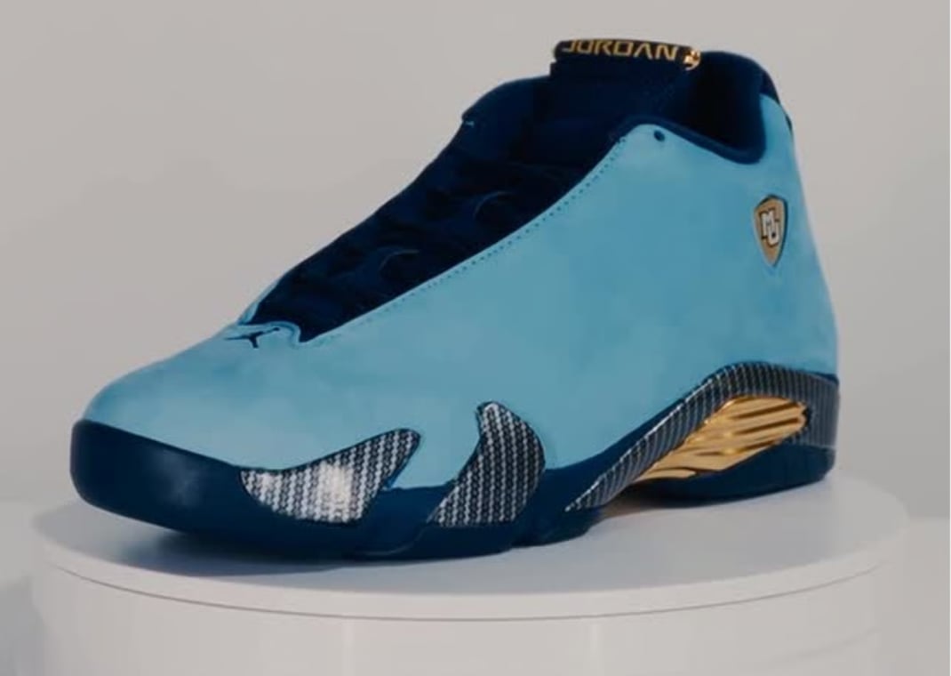Air Jordan 14 Marquette Golden Eagles PE