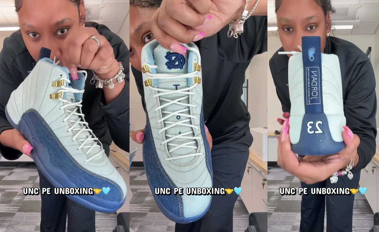 UNC Gets a New Air Jordan 12 Retro PE