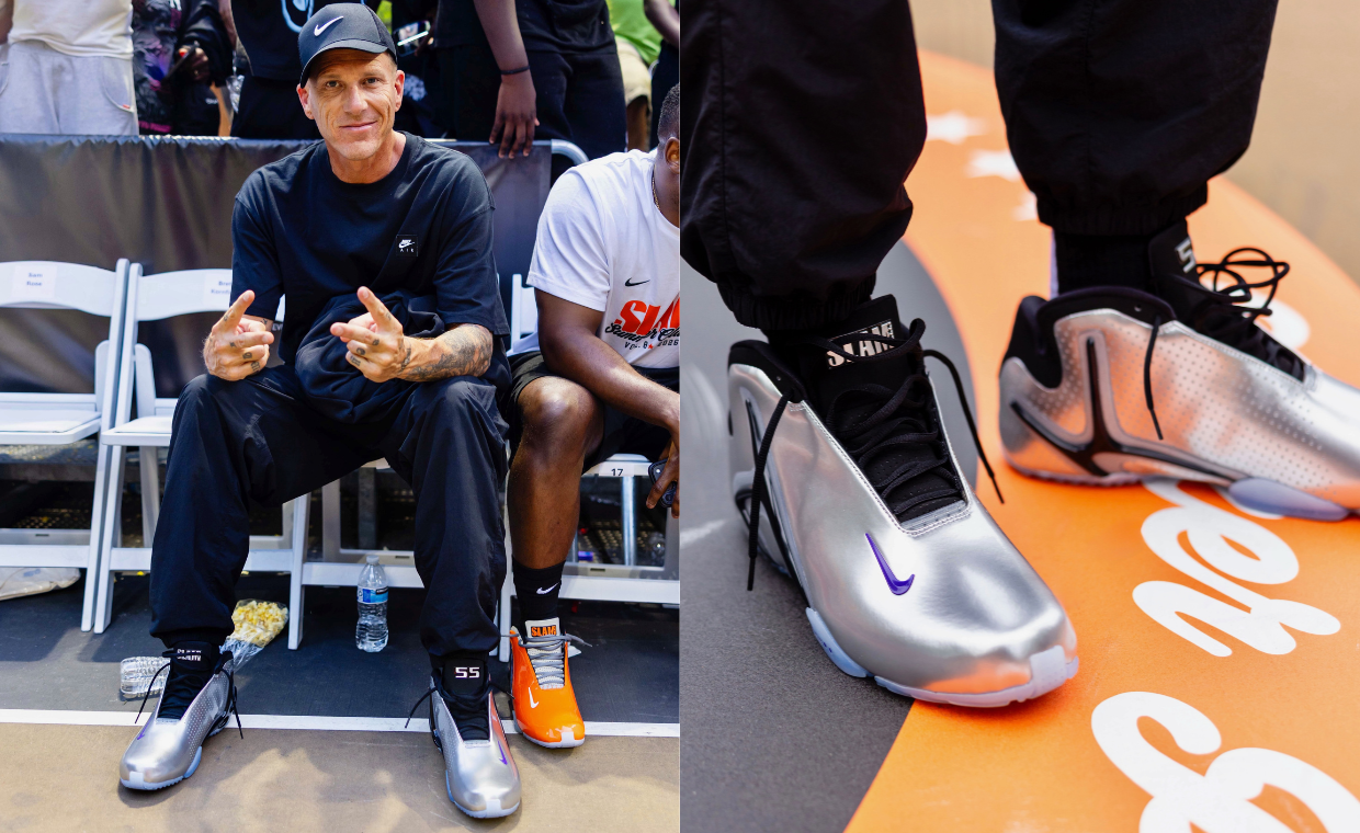 Jason Williams Debuted a Silver SLAM x Nike Zoom Hyperflight at Rucker Park