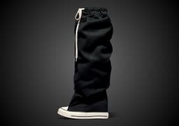 Vaquera x Converse Chuck Taylor All Star XHi Black - Lateral
