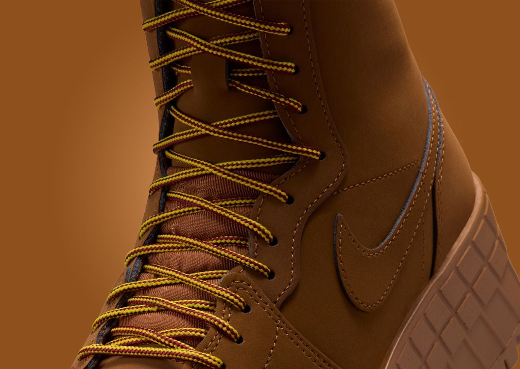 Air Jordan 1 Brooklyn Boot Light British Tan W