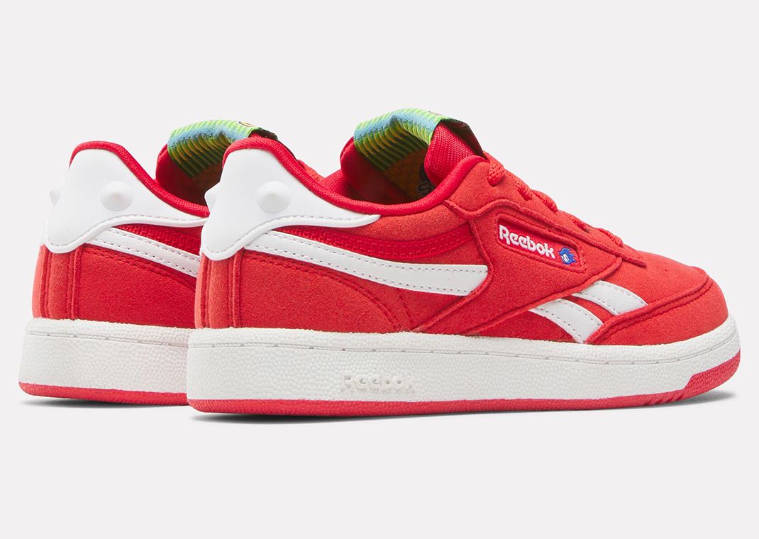 Sonic the Hedgehog 3 x Reebok Club C Knuckles (PS) Heel Angle