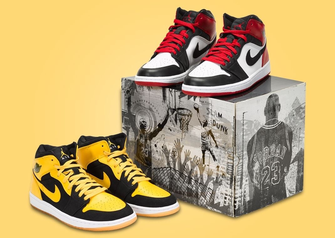 Air Jordan 1 Old Love, New Love Pack (2007 Image via Sotheby's)