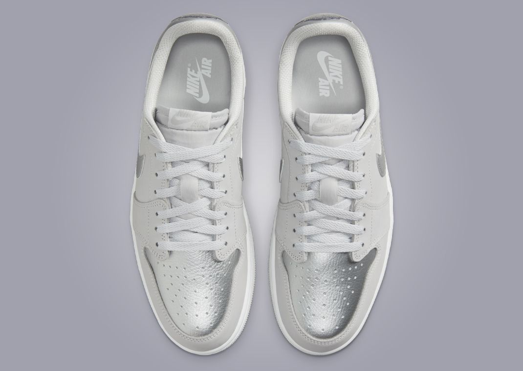 Air Jordan 1 Retro Low OG Silver Top