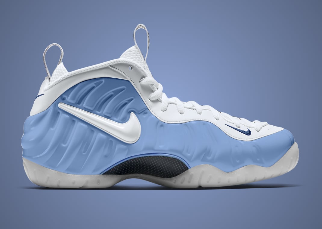 Nike Air Foamposite Pro University Blue (mockup)