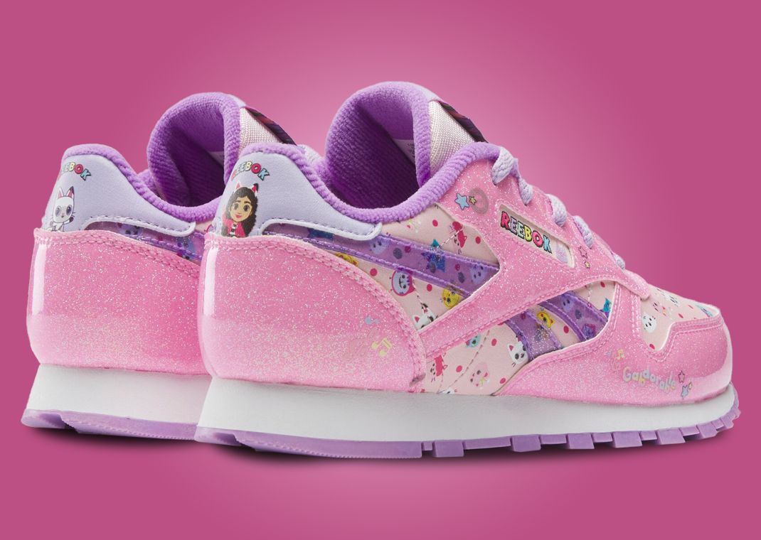 Gabby’s Dollhouse x Reebok Classic Leather Step N' Flash 2.0 (PS) Heel