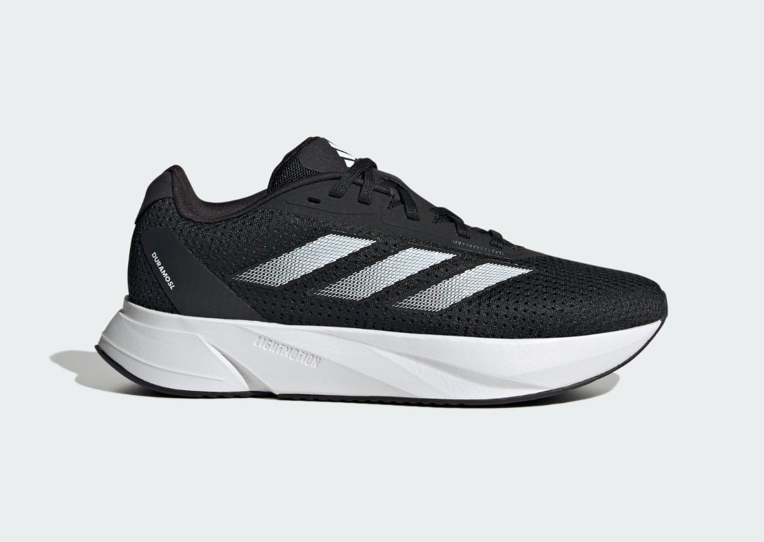 adidas Duramo SL Black White Lateral