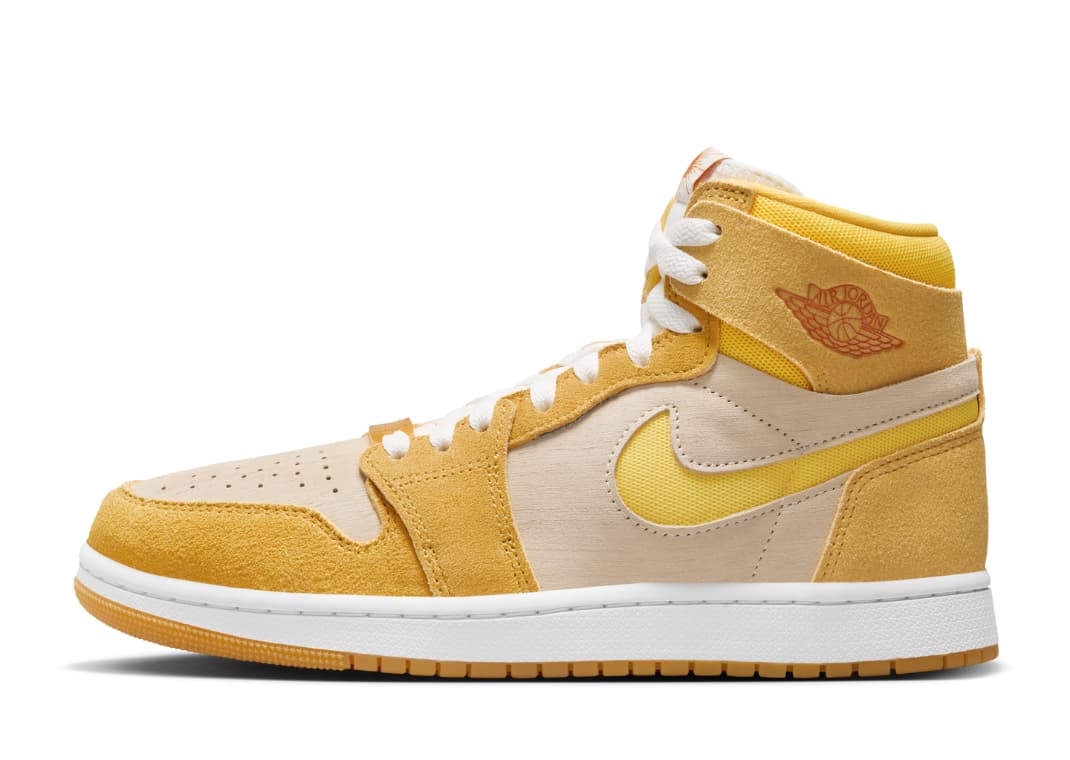 Air Jordan 1 Zoom CMFT 2 Yellow Ochre Pale Vanilla (W)