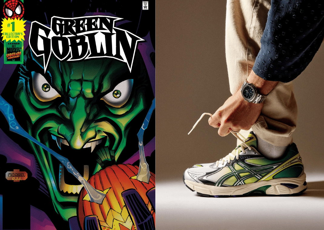 Kith x Marvel Supervillains x Asics GT-2160 Green Goblin