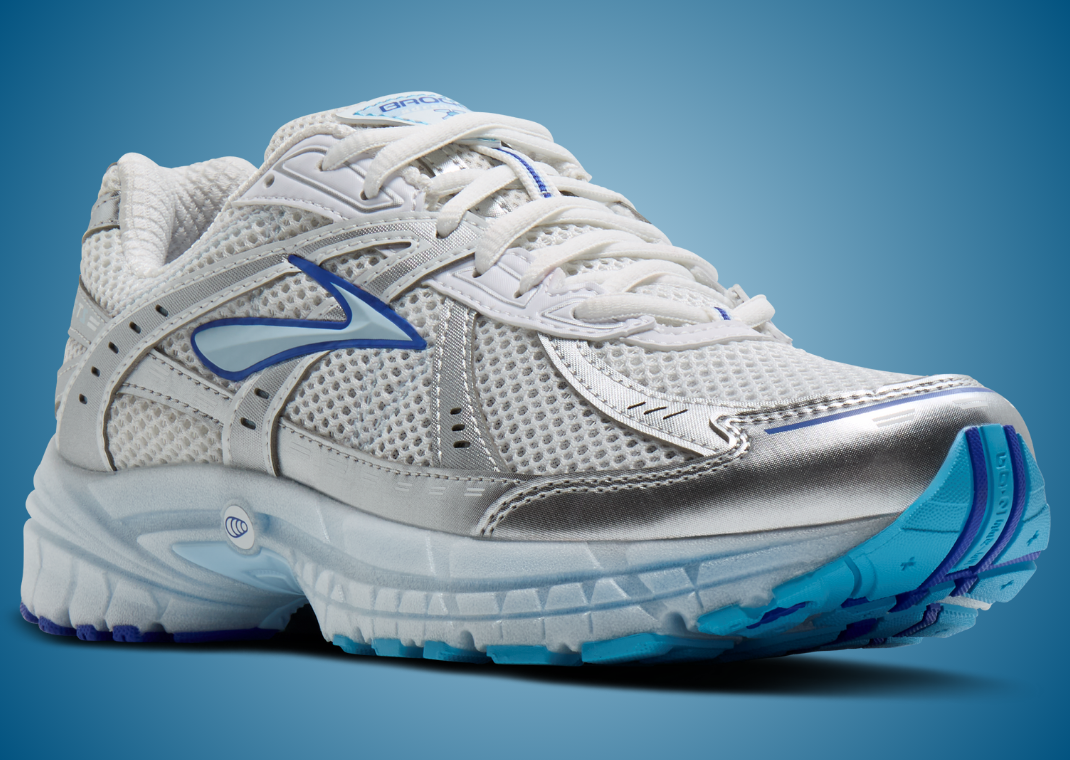 Brooks Adrenaline GTS 10 Silver Blue - Angle