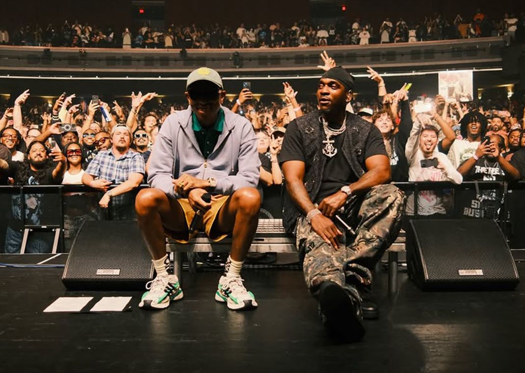 Pharrell Teases New Green adidas Jellyfish at Miami Clipse Show