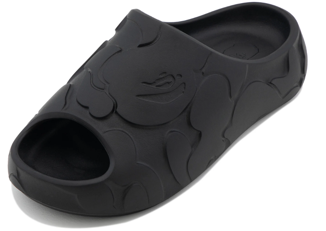 BAPE Slide Black above