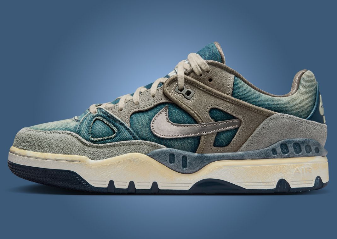Levi’s x NIGO x Nike Air Force 3 Enigma Stone Lateral