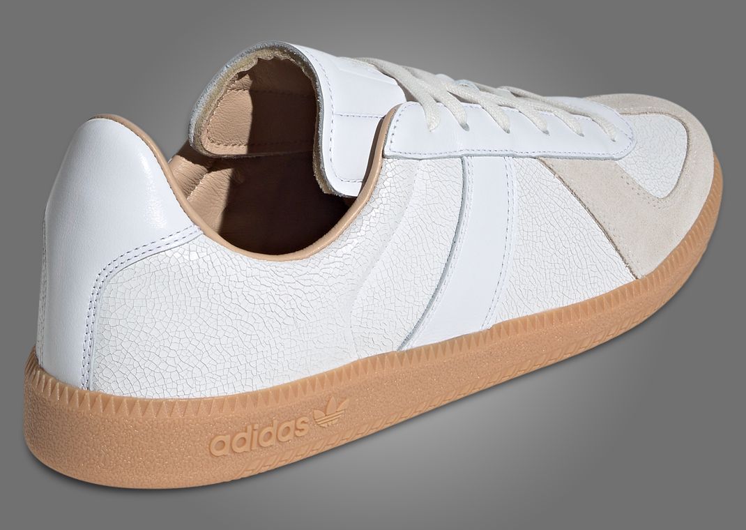 adidas BW Army Lux White Gum Heel Angle