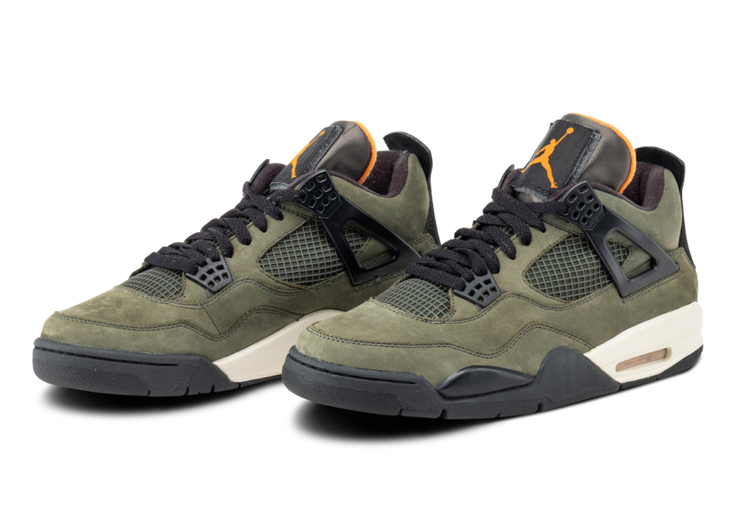 Undefeated x Air Jordan 4 Olive (2005)