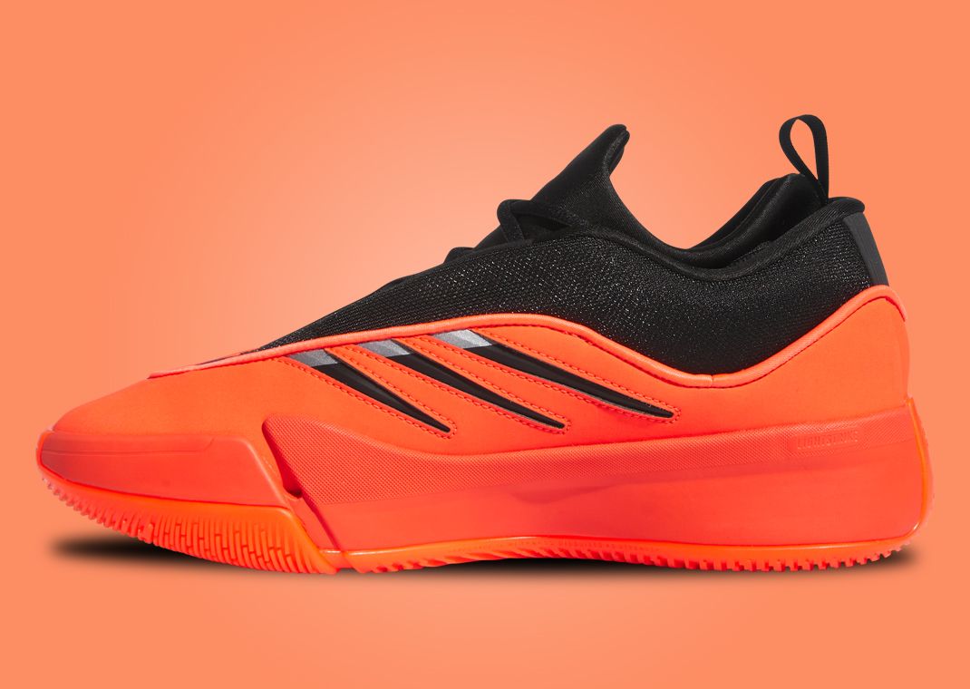 The adidas Dame 9 Solar Red Releases October 2024