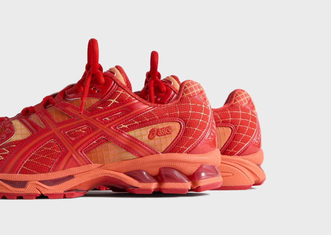 Kith x Marvel vs. Capcom x Asics Gel-Nimbus 10.1 Iron Man Detail