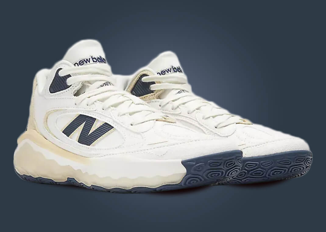 New Balance Fresh Foam BB Vintage Sea Salt Forest Green