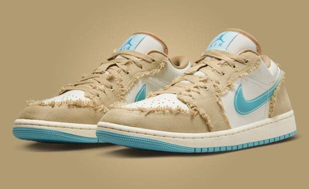 Air Jordan 1 Low SE Sesame Dusty Cactus (W)