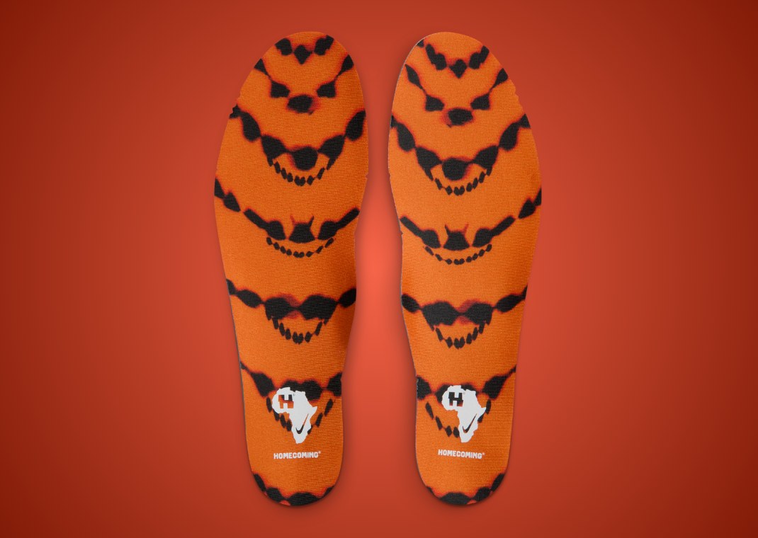 Homecoming x Nike Air Max Safety Orange - Insoles