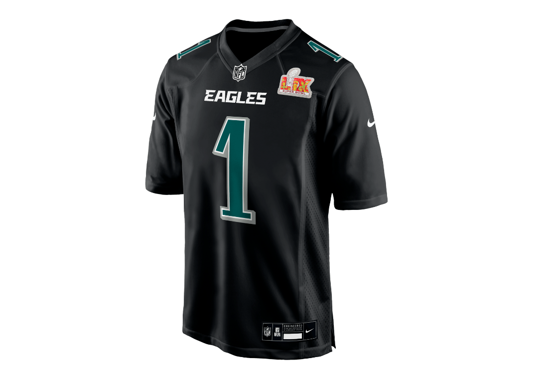 Jalen Hurts Philadelphia Eagles Super Bowl LIX Men's Nike NFL Game Fashion Jersey