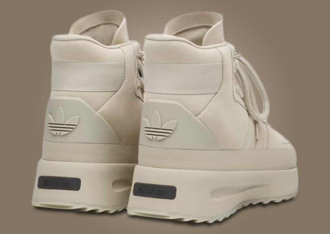 Fear Of God Athletics x adidas Los Angeles Hiker Sesame Heel Angle