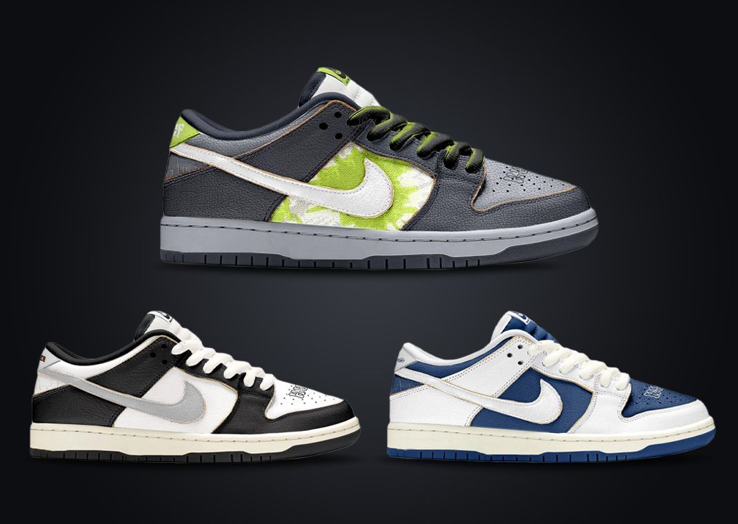 HUF x Nike SB Dunk Low City Pack