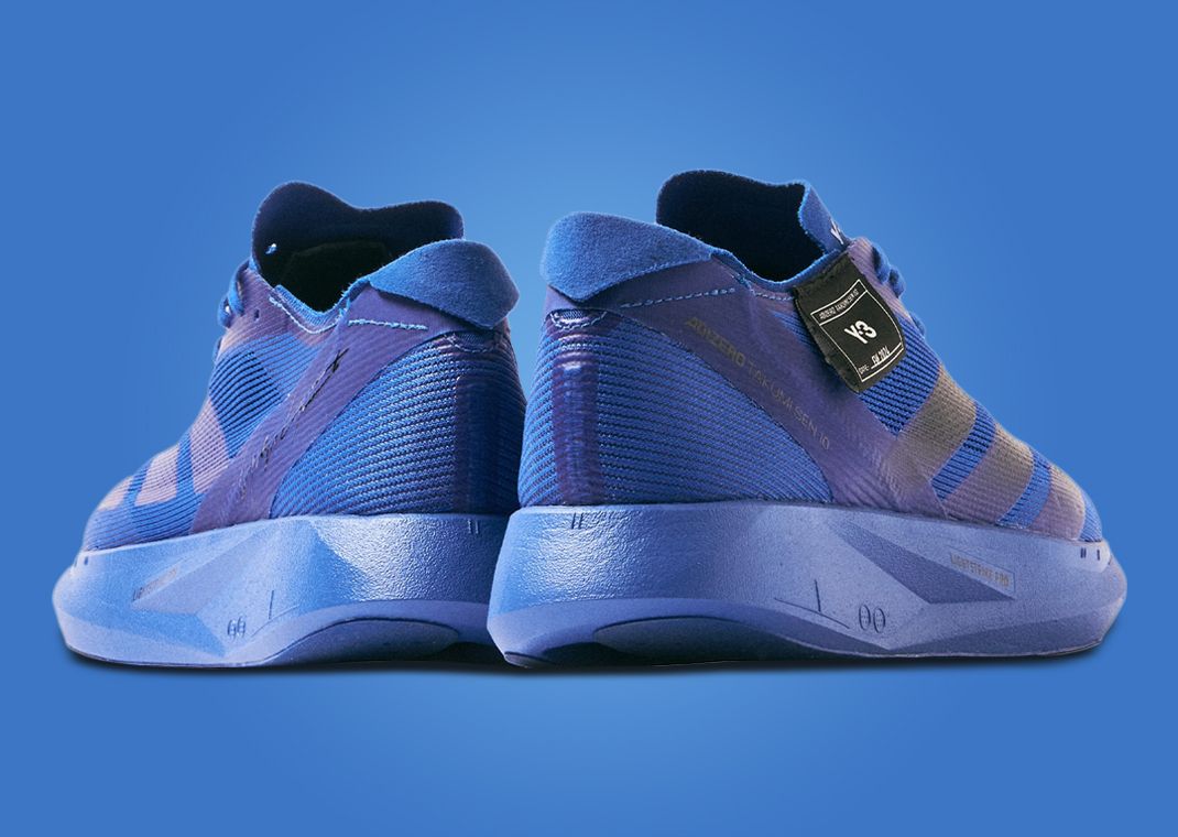 END x adidas Y-3 Takumi Sen 10 Cobalt Heel