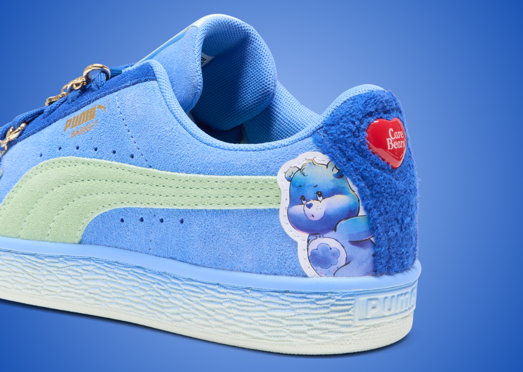 Care Bears x Sesame Street x Puma Basket (W) - Heel Angle