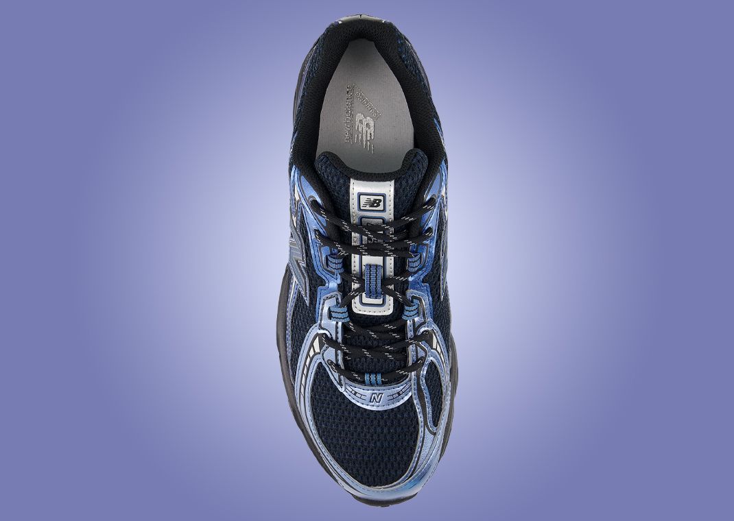 New Balance 740 Black Shoreline Blue Top