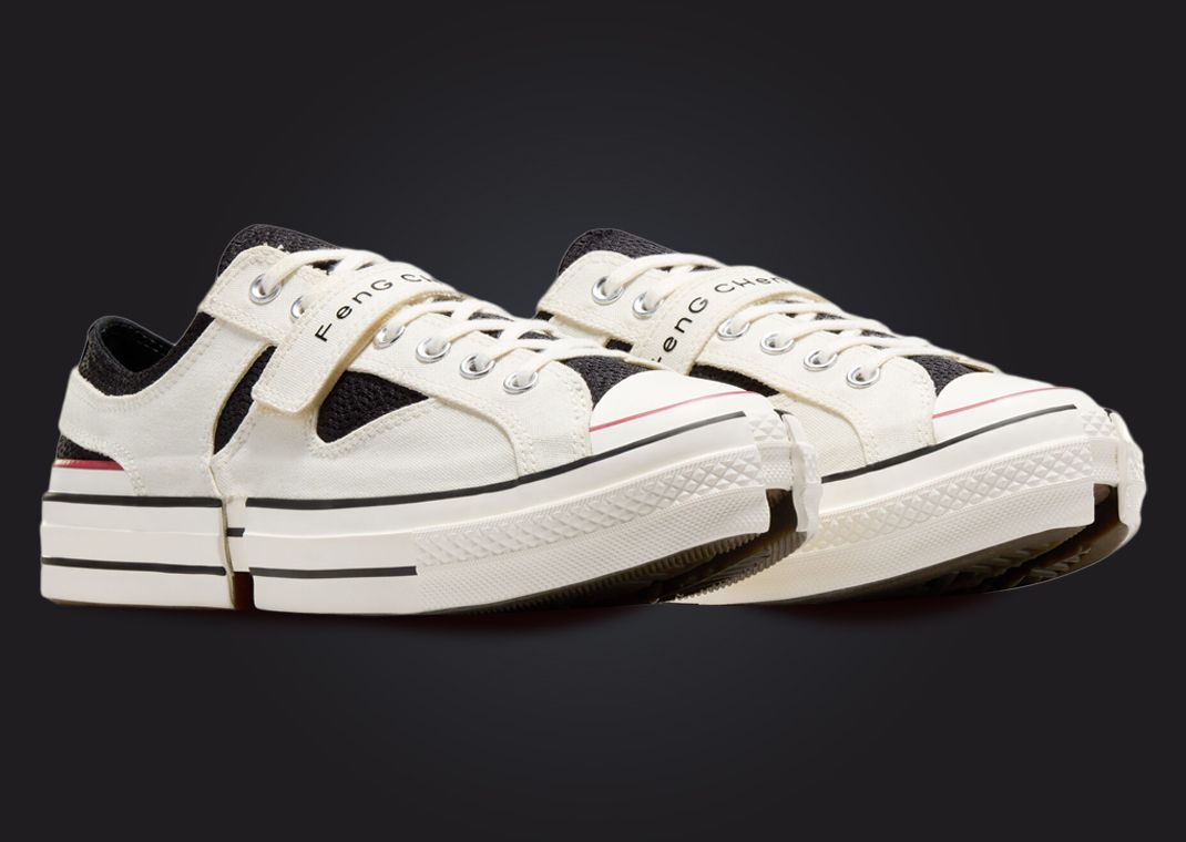 Feng Chen Wang x Converse Chuck 70 Ox 2-in-1 Egret Angle