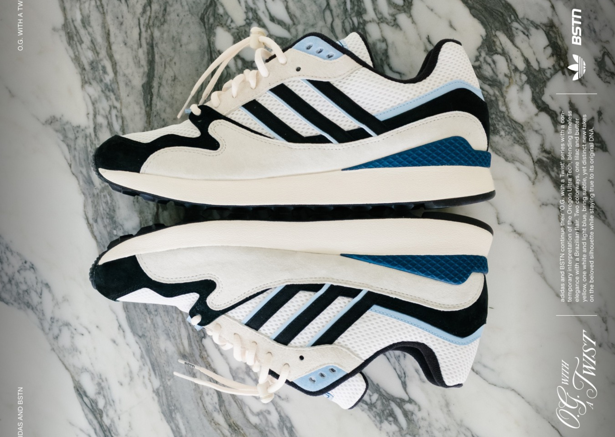 BSTN x adidas Oregon Ultra Tech OG With a Twist White Black