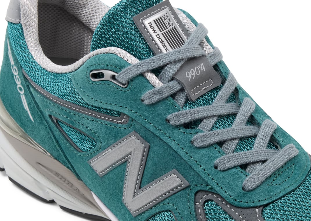 New Balance 990v4 Made In USA Teal