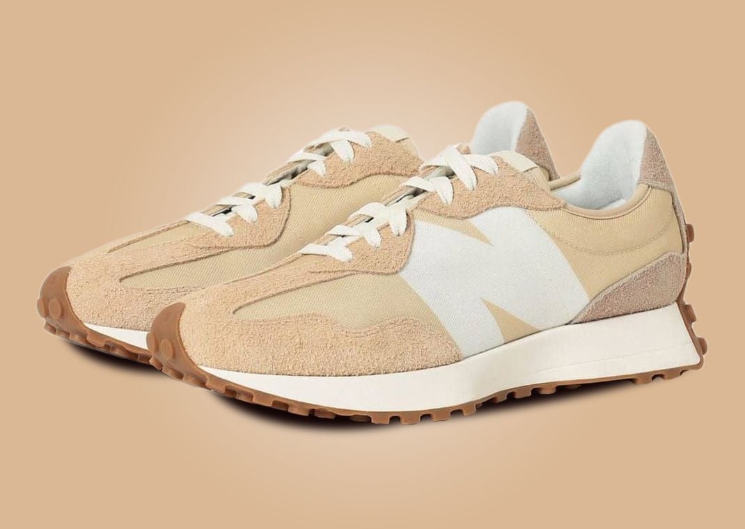 New Balance 327 Beige (BEAMS Exclusive)