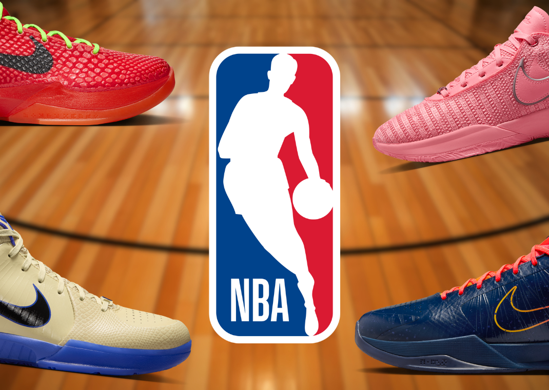Most Worn Sneaker Colorways NBA Season