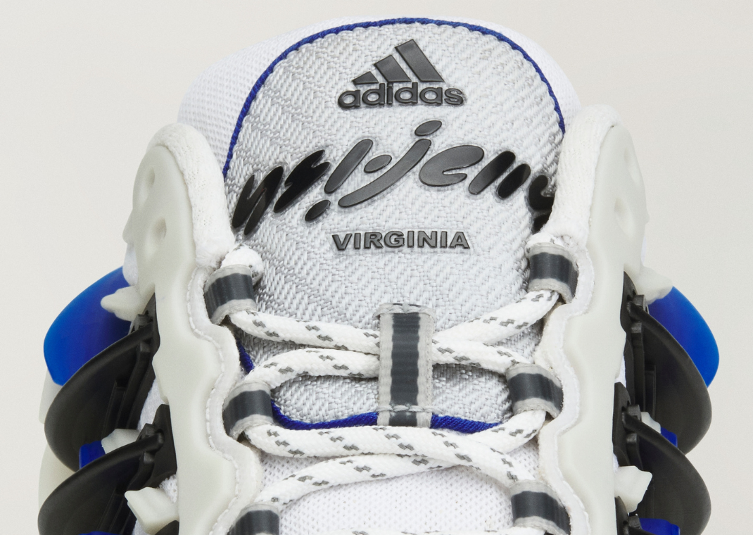 adidas Adistar Jellyfish Pharrell Williams Royal Blue - Tongue Detail
