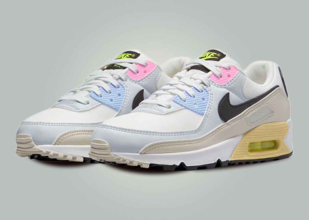 Nike Air Max 90 Multi Summit White Light Bone (W)