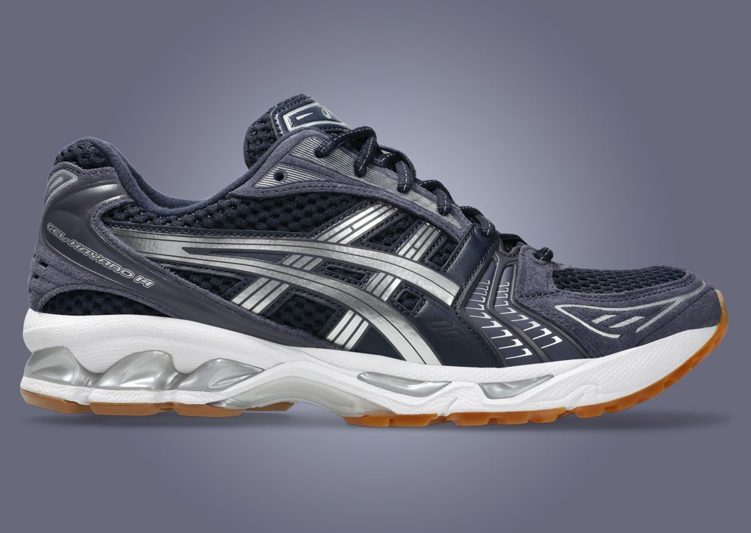 A.P.C. x Asics Gel-Kayano 14 Navy Lateral
