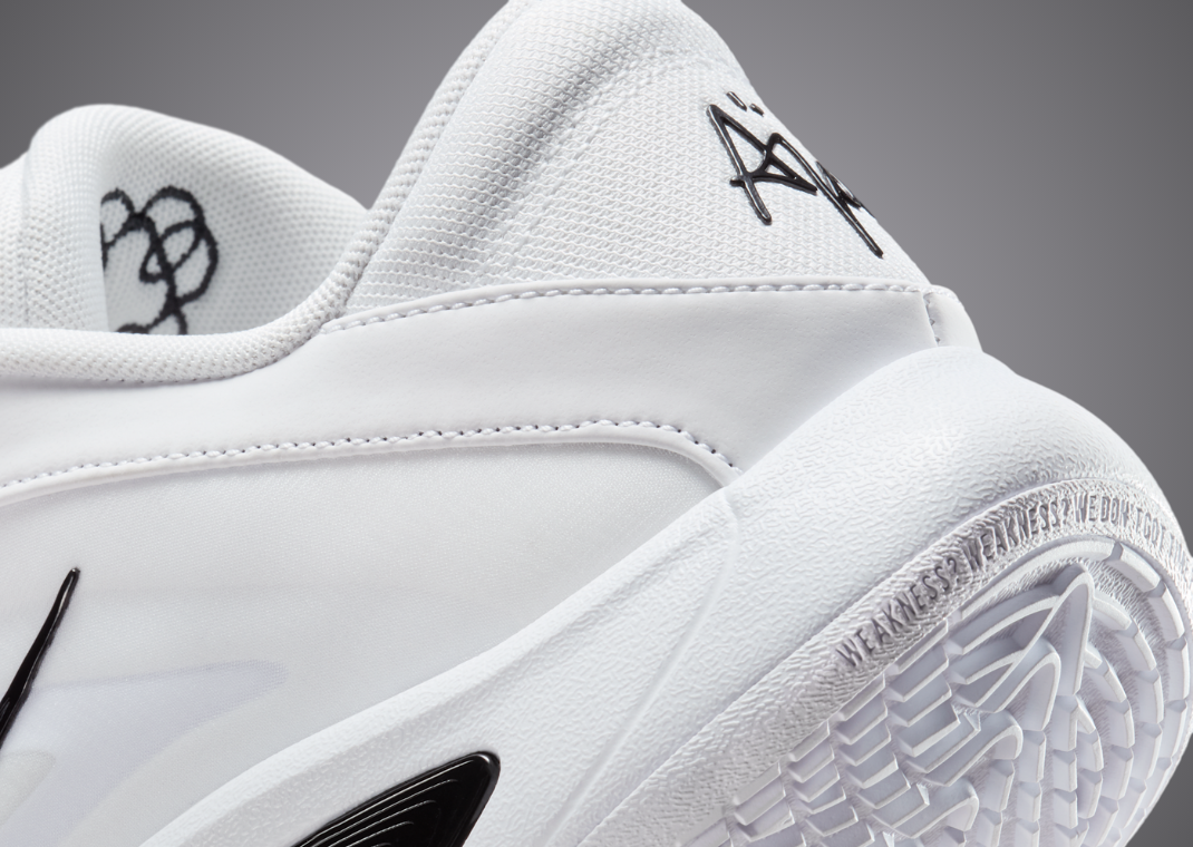 Nike A’One TB White Black (W) Heel Detail
