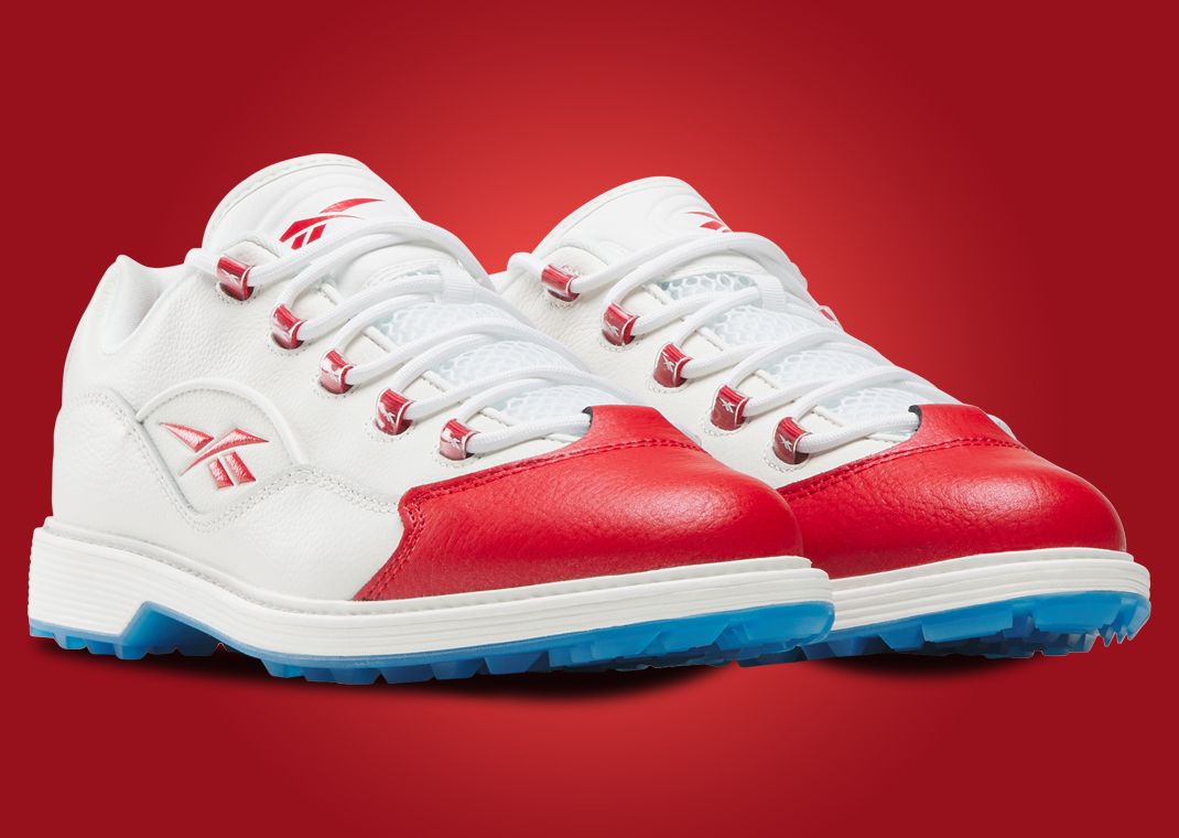 Reebok Question Golf Red Toe Angle
