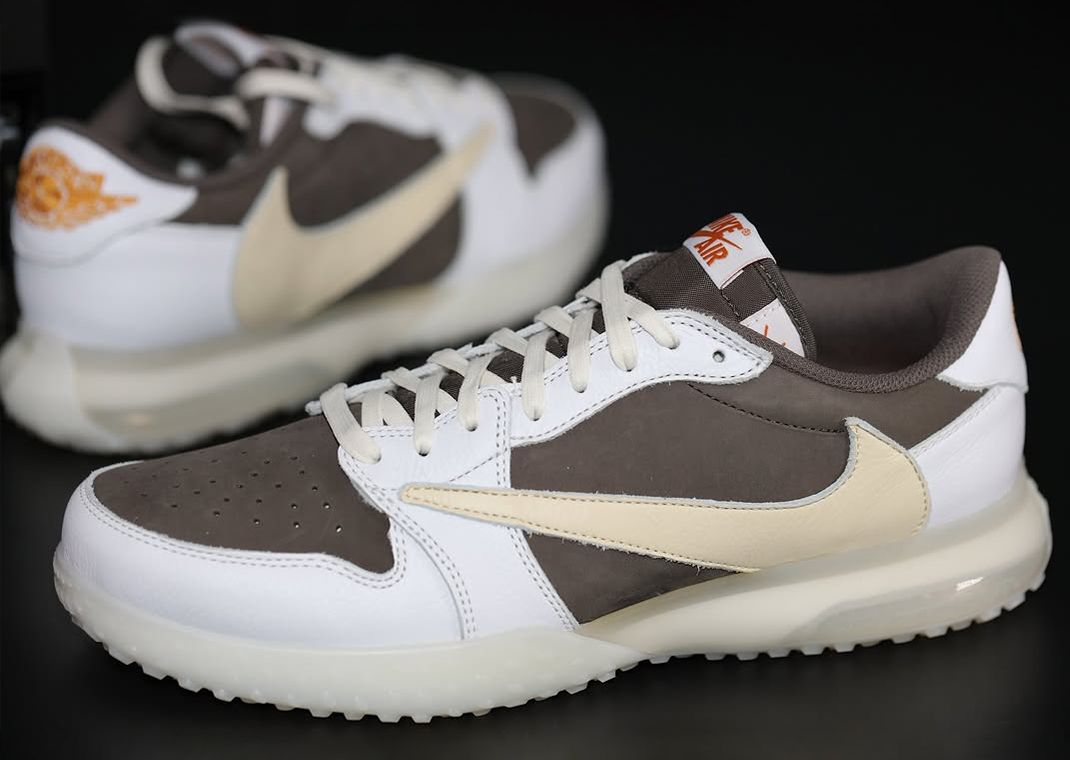 Travis Scott x Air Jordan 1 Low Turf Reverse Mocha Promo Sample