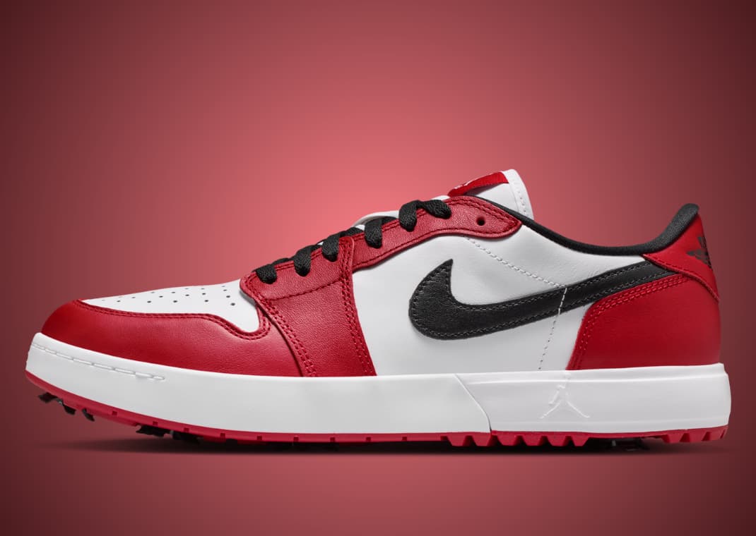 The Air Jordan 1 Low Golf Spike Gets a Chicago Colorway
