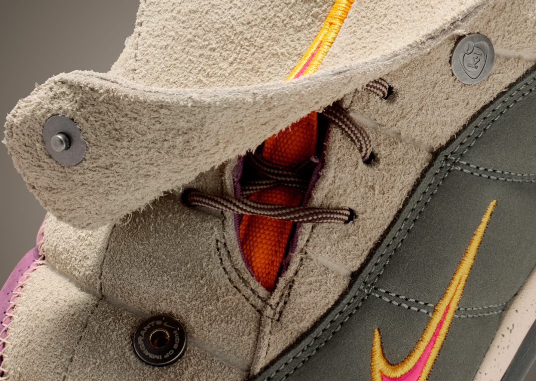 Kids of Immigrants x Nike T90 Mule Khaki - Detail