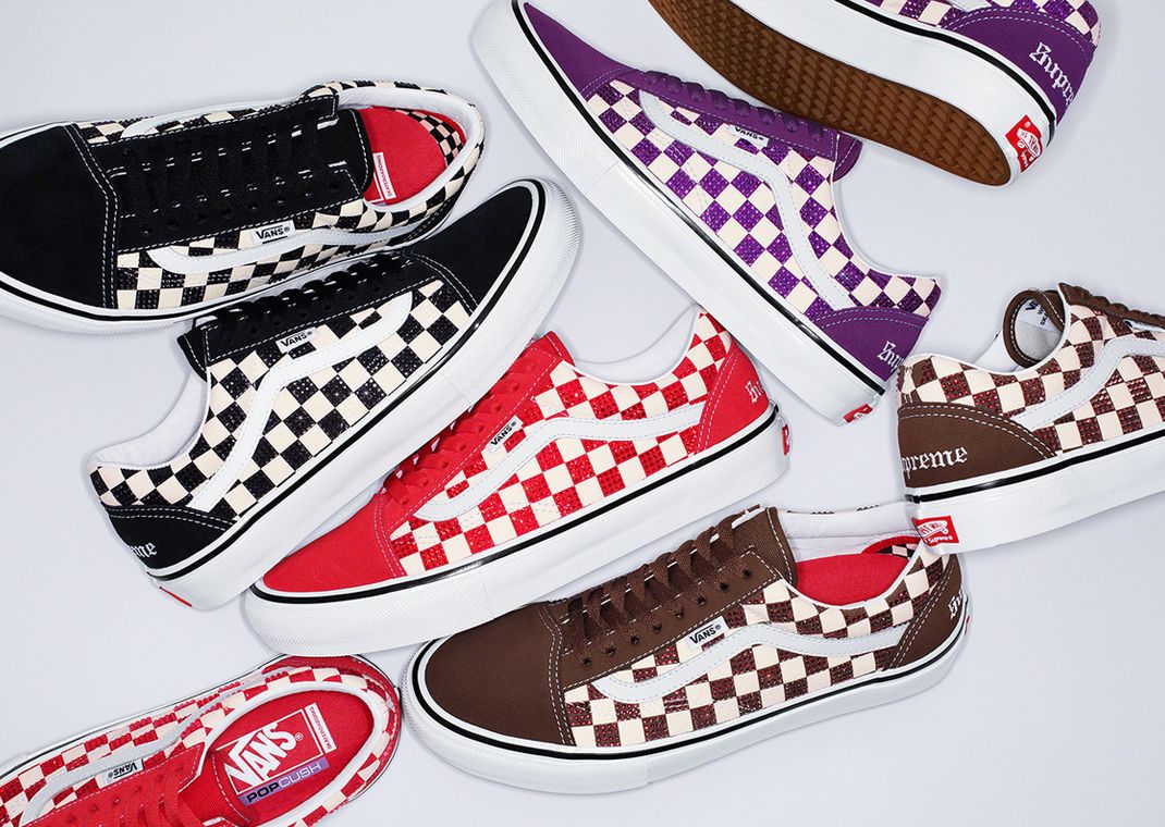 Supreme x Swarovski x Vans Old Skool Pack