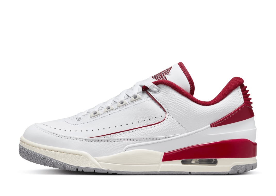 Jordan 2/3 White Varsity Red