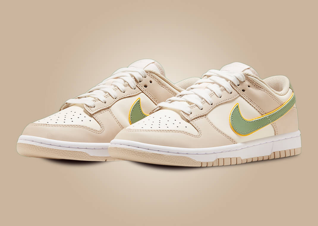 Nike Dunk Low Tan Green