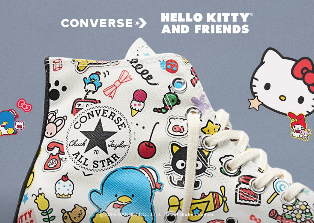 Converse is Here to Satisfy Your Sanrio Obsession with a Hello Kitty ...