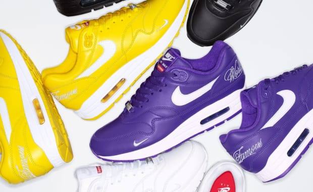 Supreme's Nike Air Max 1 Pack Releases March 2025