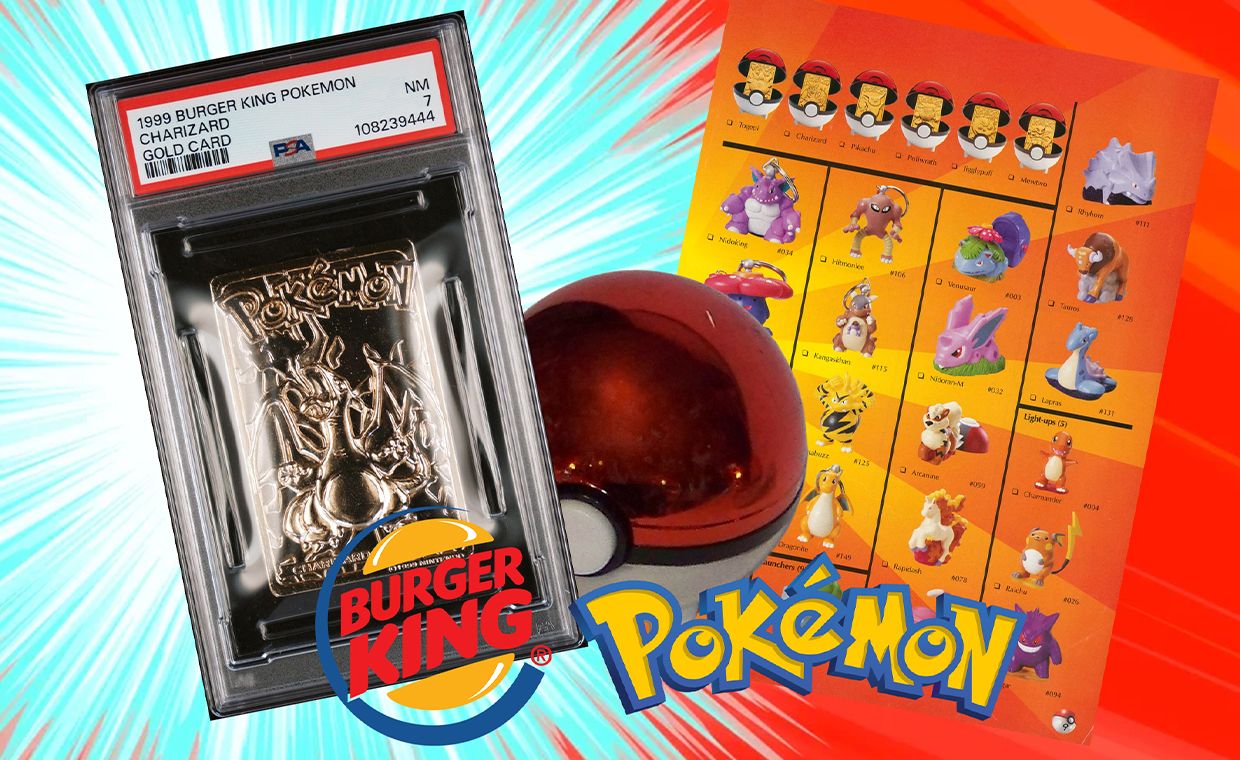 1999 Pokémon x Burger King Gold Cards