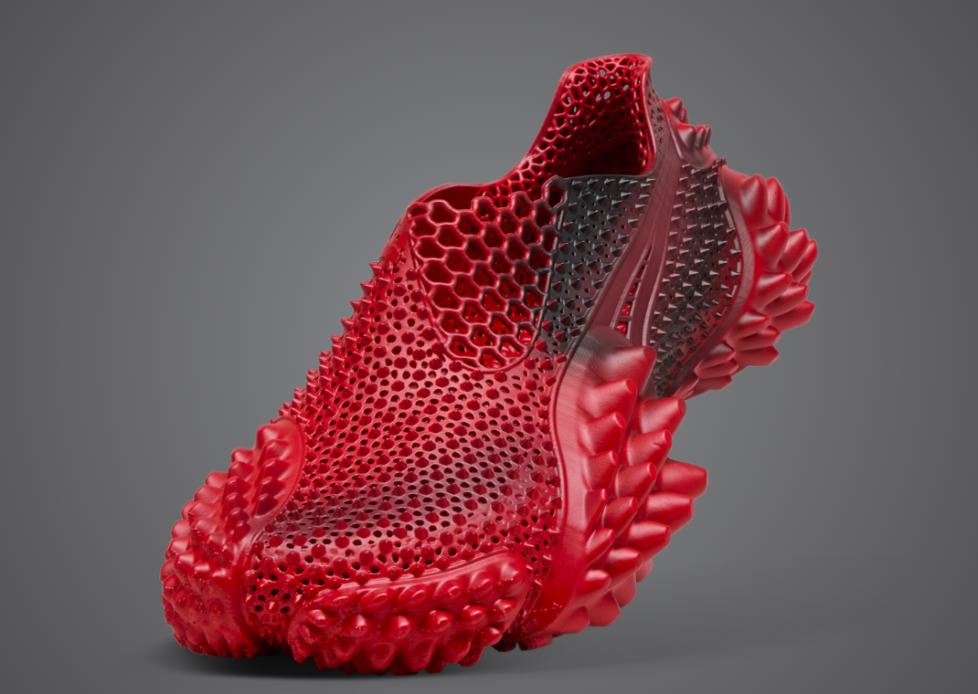 Puma 3D-Printed Shoe Red Black Detail